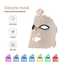 7 Bio Code  Crystal Face LED Mask 3D Facial